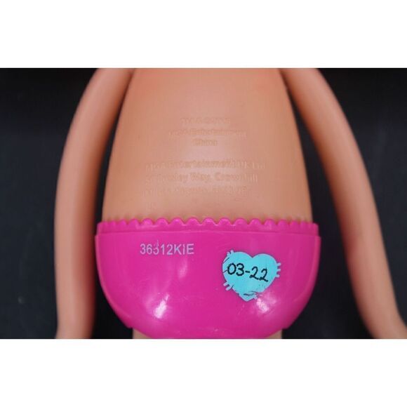 LALALOOPSY CORAL SEASHELL MERMAID DOLL 12inches HOT PINK HAIR PREOWNED MINT - Picture 2 of 5